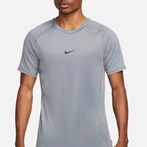 Nike Men's Pro Dri Fit Short Sleeve Tee - Gray